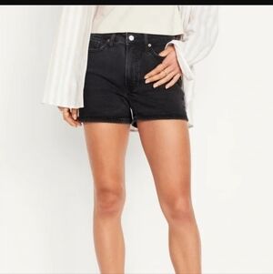 Old Navy High Rise OG Straight Jean Shorts